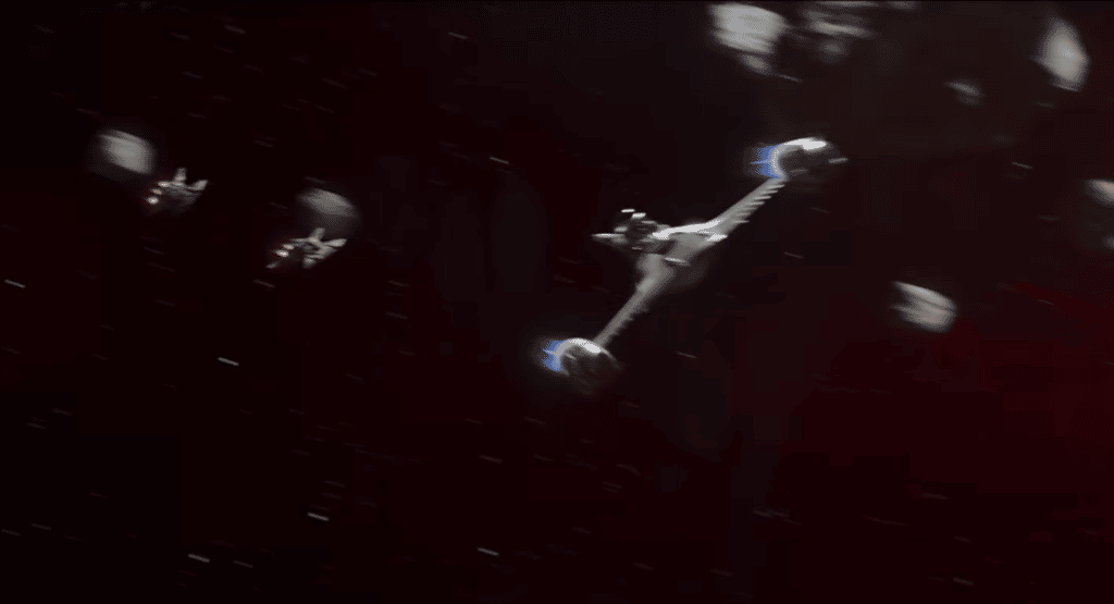 I pirati inseguono lo Starfighter N-1