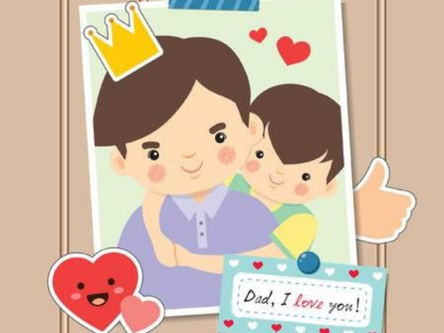 Dad, I love you! (Papà, ti amo)