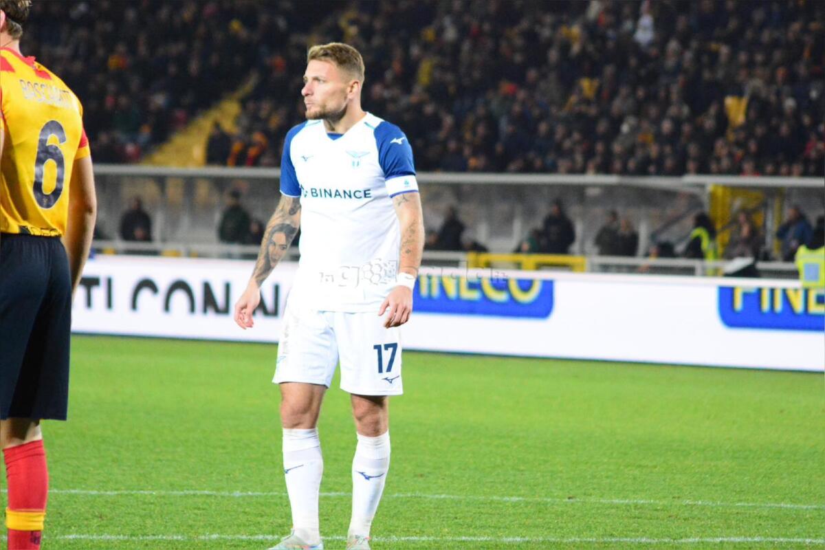 Pescara, il bellissimo tweet per Ciro Immobile - Immagine in evidenza: Ciro Immobile durante Lecce-Lazio (Serie A 22/23) - crediti: foto di Pasquale Golia (RIPRODUZIONE RISERVATA)
