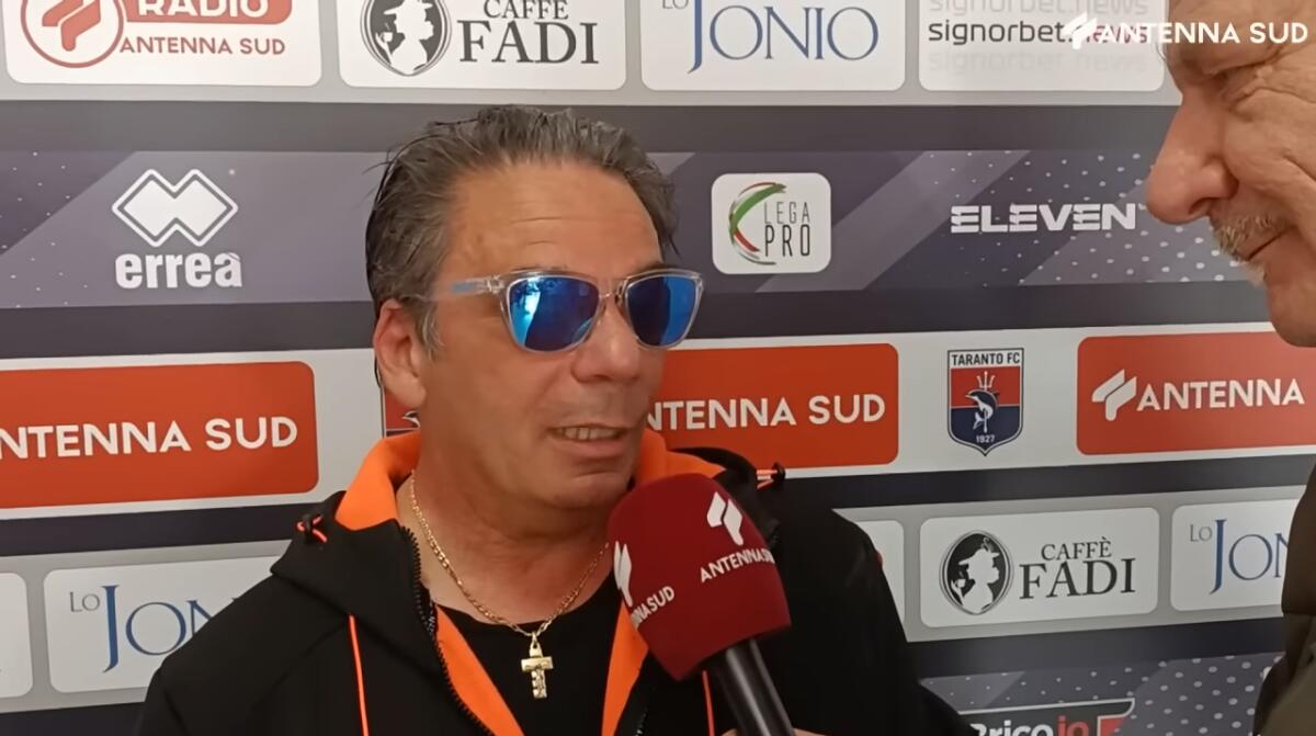 Il Taranto vuole Capuano, il tecnico però chiede... - Ezio Capuano, frame da intervista ad Antenna Sud