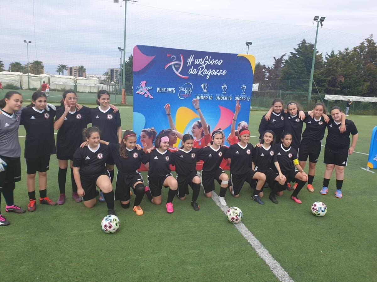 Foggia Femminile, le satanelle fuori dalla Danone Cup - La formazione femminile Under 12 del Calcio Foggia 1920, crediti: Calcio Foggia 1920 - Giovanile e Femminile