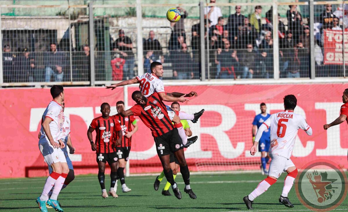 Serie C, le gare del 38° turno in diretta su Sky - Immagine in evidenza: uno scatto di Turris-Foggia 1-2 (Serie C - girone C 22/23) - crediti: foto di Federico Antonellis/Calcio Foggia 1920