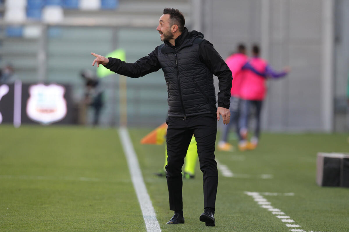 Carnevali: "Con Sacchi guardavamo il Foggia di De Zerbi" - Roberto De Zerbi, crediti: U.S. Sassuolo