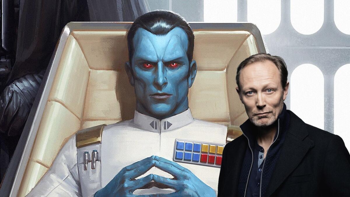 UFFICIALE: Lars Mikkelsen sarà Thrawn nella serie Ahsoka! - Lars Mikkelsen e Thrawn