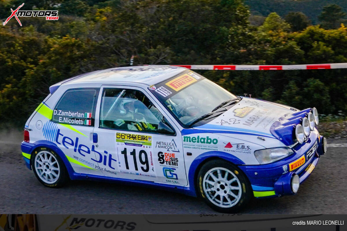 Elba, scarto forzato per Zamberlan nell'IRC - 