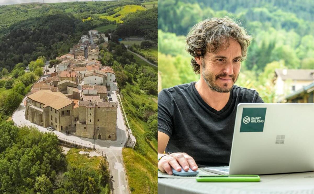 Foggia, il nomade digitale Davide Fiz sull'antica via Francigena - 
