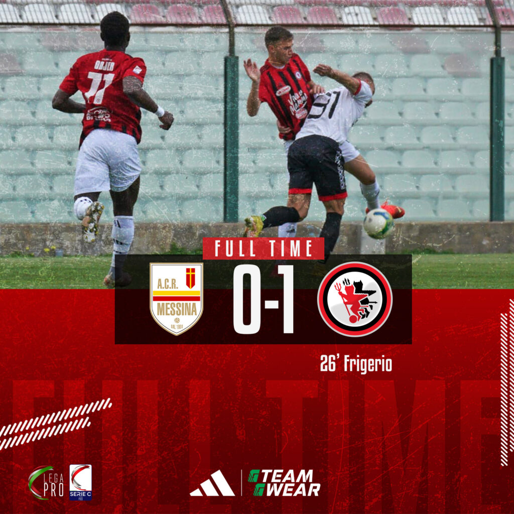 Immagine in evidenza: uno scatto di ACR Messina-Foggia (Serie C - girone C 22/23) - crediti foto: pagina ufficiale Calcio Foggia 1920
