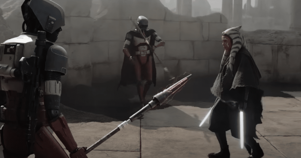 Ahsoka contro i droidi assassini HK-87