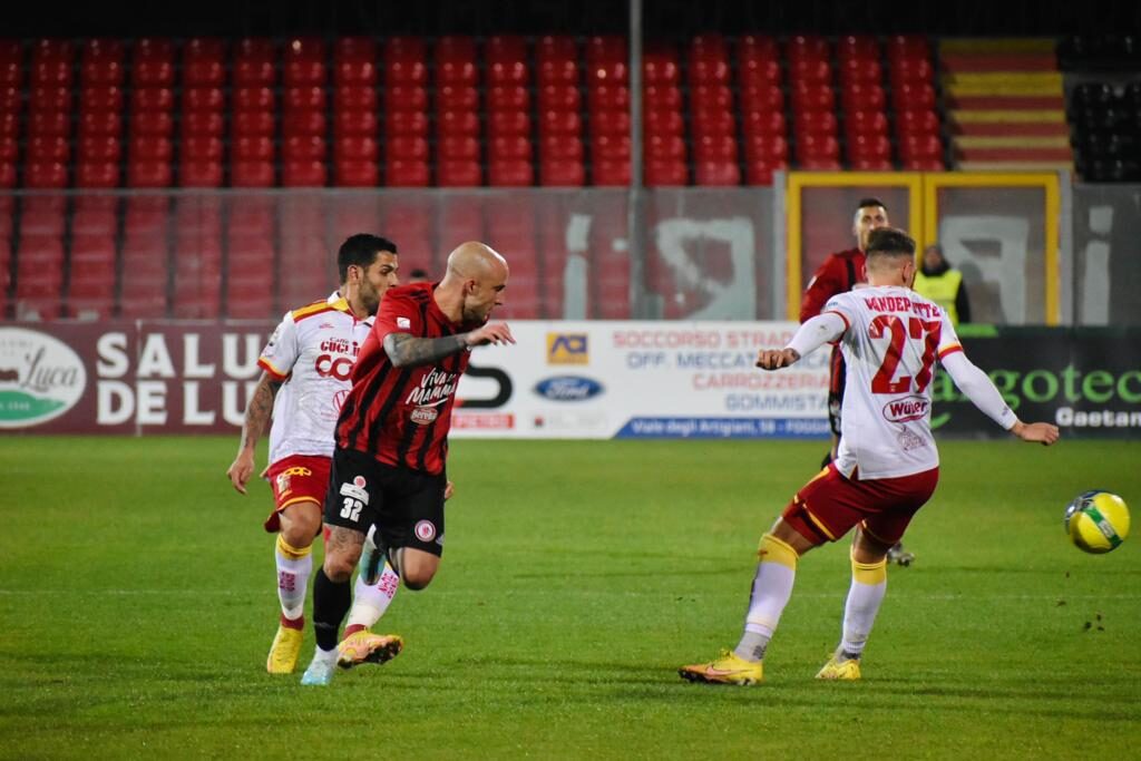 Costa durante Foggia-Catanzaro, crediti: Luigia Spinelli