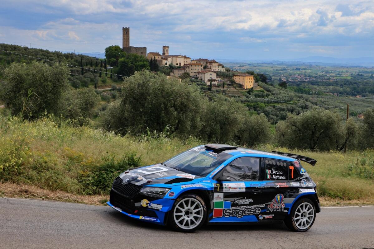 Un Rally Montecatini e Valdinievole di grandi consensi per Luca Artino - 