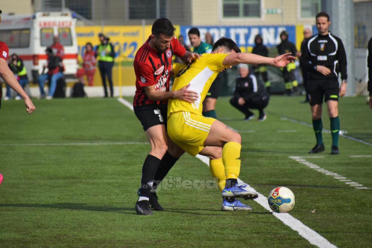 Playoff, le formazioni ufficiali di Cerignola-Foggia - Immagine in evidenza: uno scatto di Audace Cerignola-Foggia (Serie C - girone C 22/23) - crediti: foto di Luigia Spinelli (RIPRODUZIONE RISERVATA)