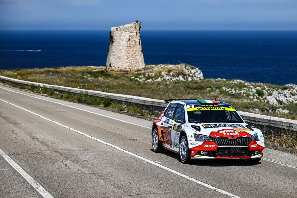 Campedelli-bis al Rally del Salento - 