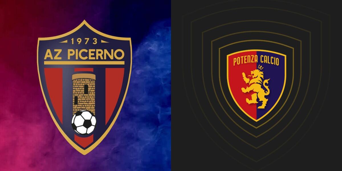 Picerno-Potenza, formazioni ufficiali e TV - Immagine in evidenza: Picerno-Potenza - crediti foto (di entrambe, rispettivamente): pagine ufficiali Facebook delle società