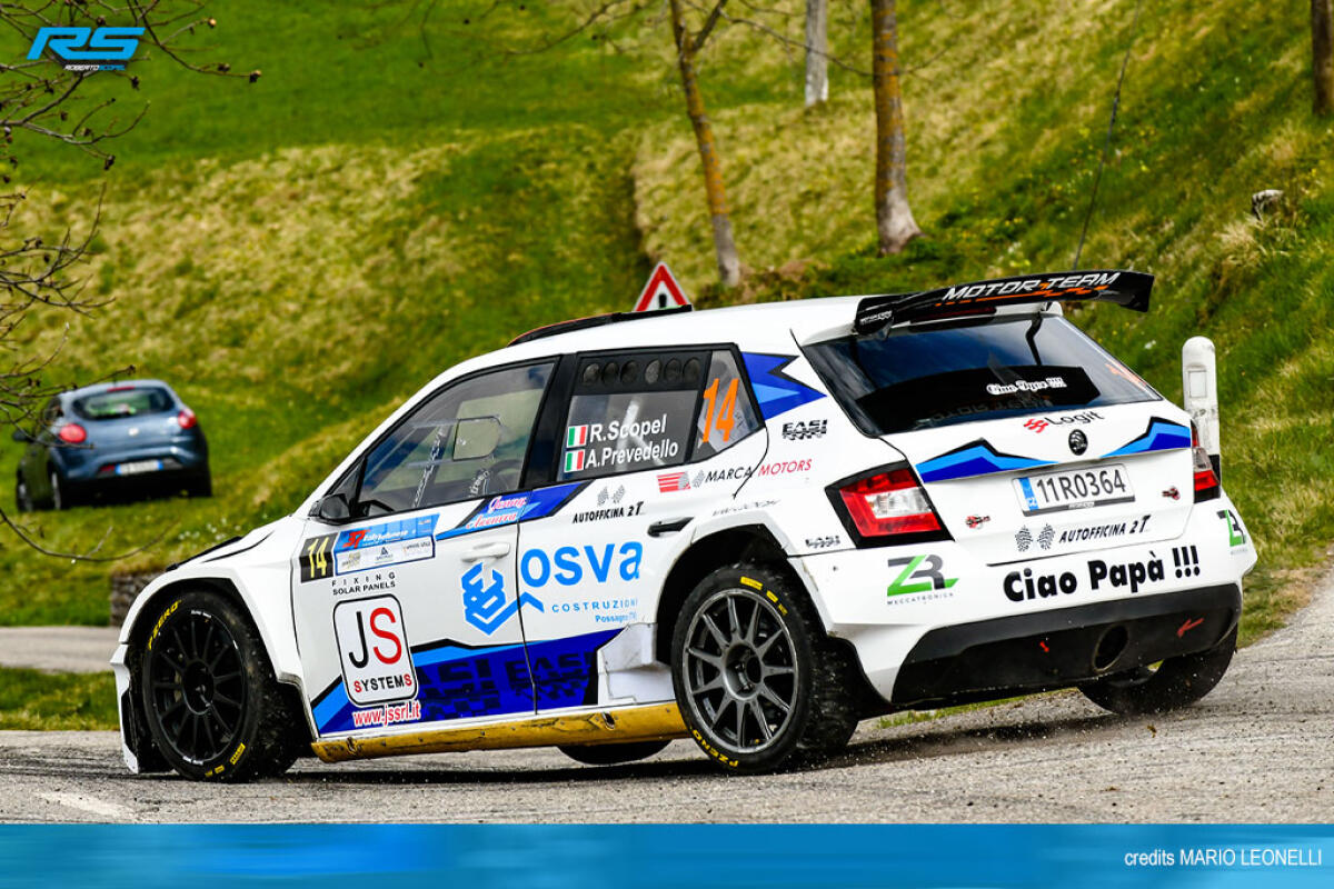 Al Marca Scopel debutta in Rally4 - 