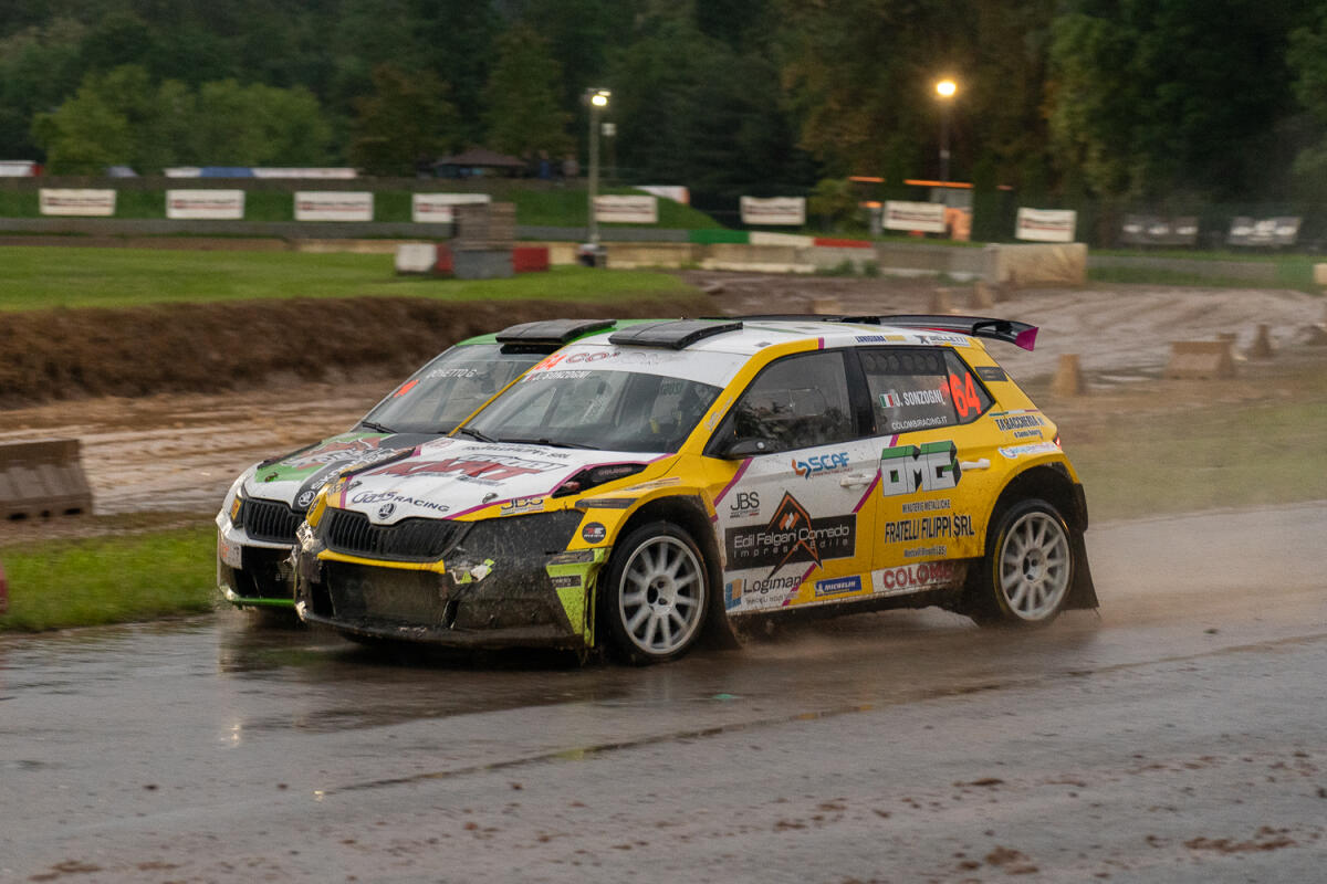 Campionato Italiano Rallycross, Night Race bagnata - 
