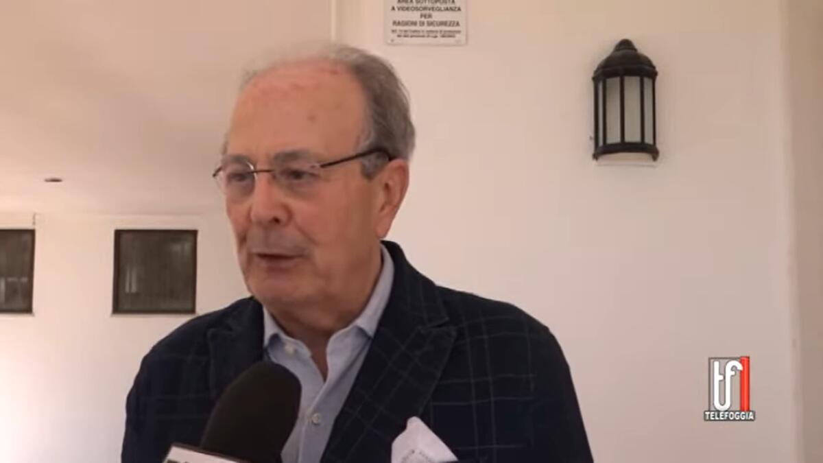 Foggia, Ordine: "I playoff sono un altro campionato" - Immagine in evidenza: Franco Ordine - crediti foto: canale YouTube Telefoggia (frame da video)