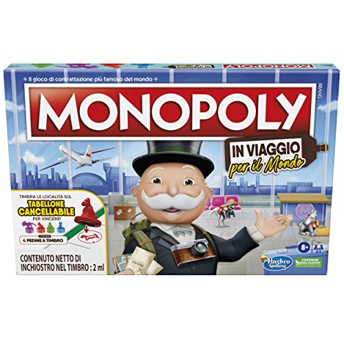 Hasbro - Monopoly / In viaggio per il mondo