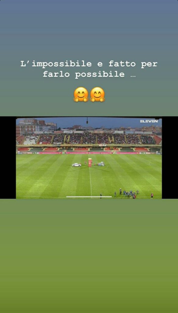 Immagine in evidenza: l'Instagram Story di Oliver Kragl - crediti: dalla sezione Stories del profilo Instagram del calciatore
