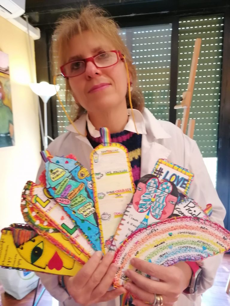 Per il Pride a Foggia i segnalibri creativi di Stefania Piccirilli