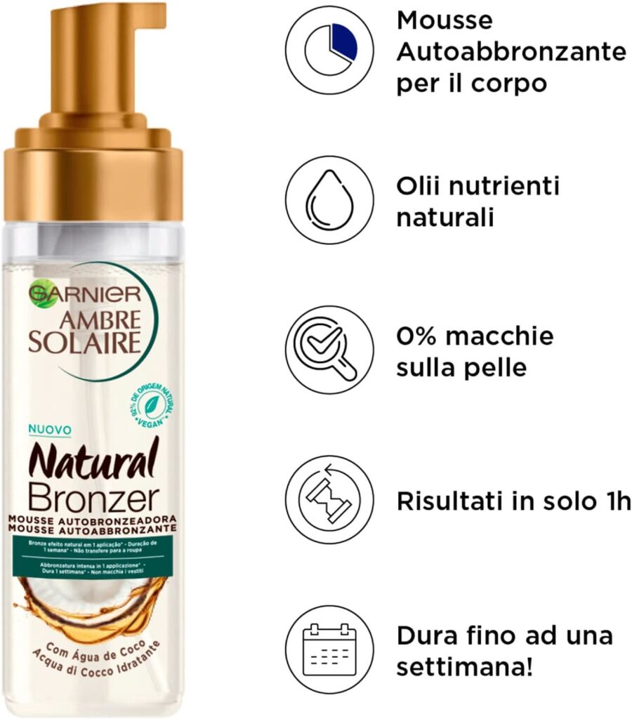 crema autoabbronzante corpo