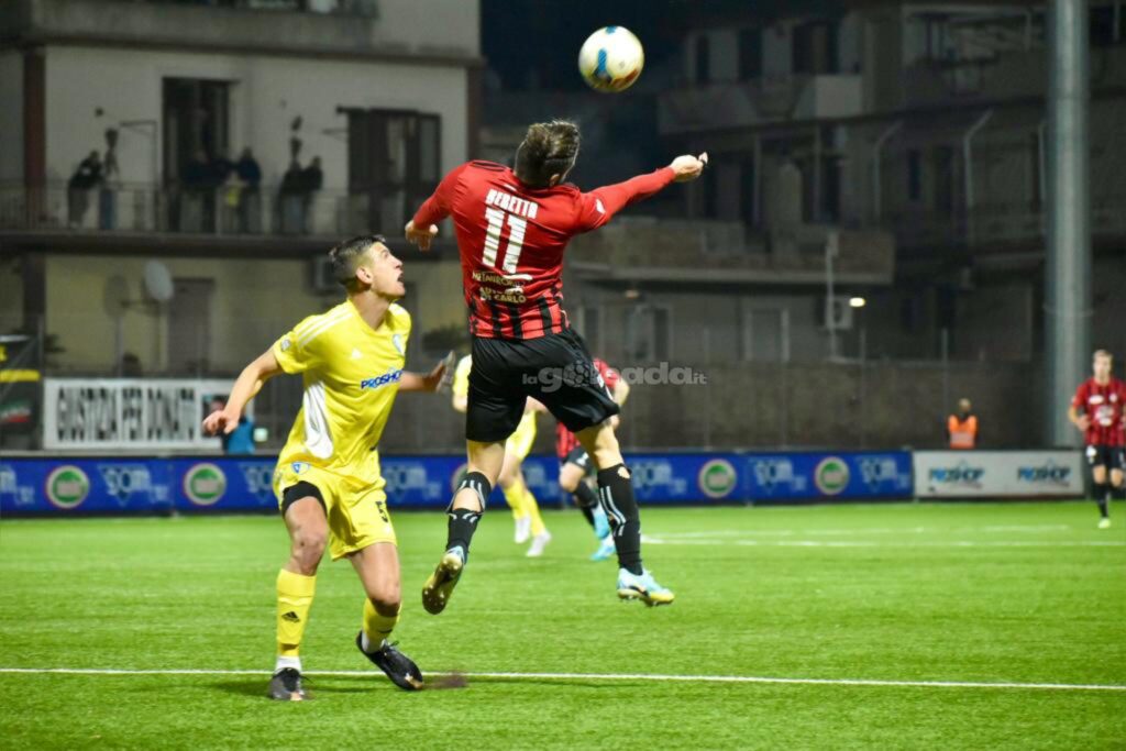 Immagine in evidenza: uno scatto di Audace Cerignola-Foggia (playoff Serie C 22/23) - crediti: foto di Luigia Spinelli (RIPRODUZIONE VIETATA)