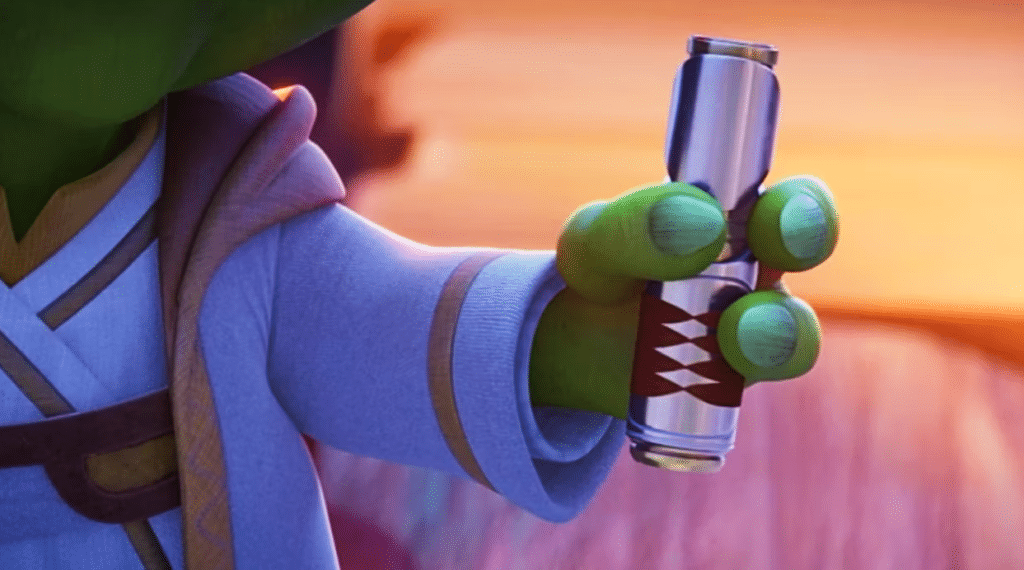 La prima spada laser di Yoda