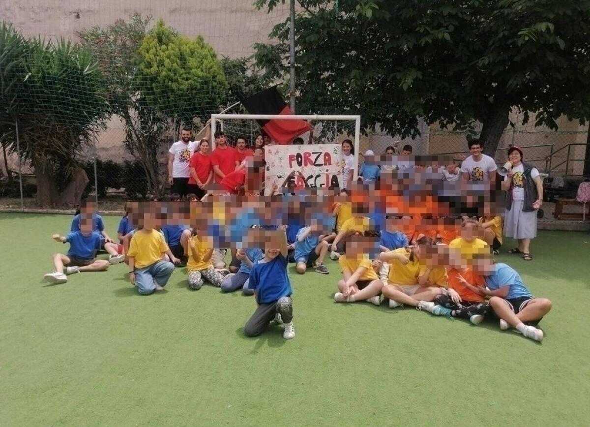 Foggia-Lecco, l'entusiasmo dei bambini di un Centro educativo - I ragazzi del Centro educativo Bakhita. Riproduzione riservata
