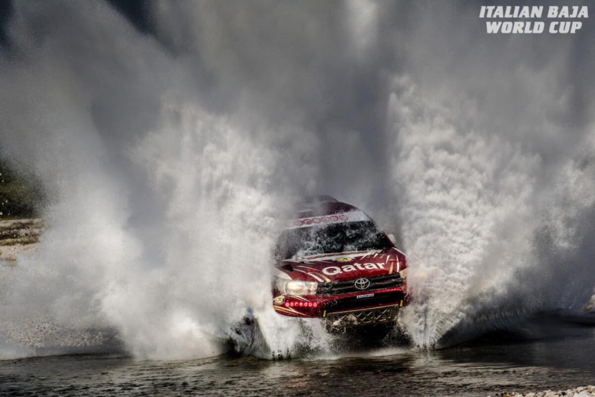 Nasser Al Attiyah all'Italian Baja - 