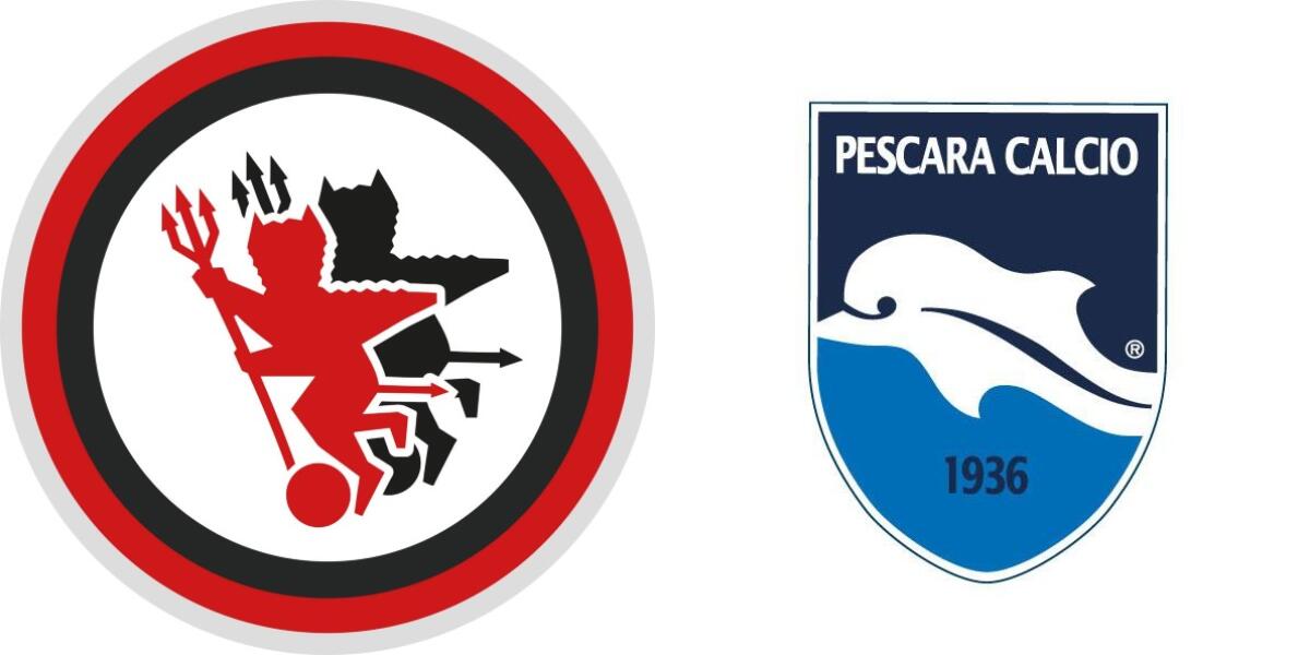 Playoff, le formazioni ufficiali di Foggia-Pescara - Immagine in evidenza: stemmi Foggia-Pescara - crediti foto (di entrambe): pagine ufficiali Facebook delle due società