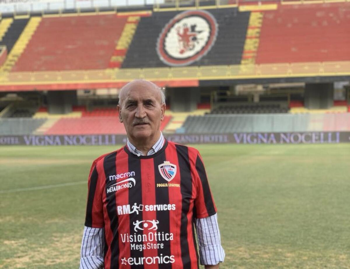L’ex Foggia Valente: “Rossi? Un amico. Spero di festeggiare” - Pellegrino Valente, foto di Anna Marika Valente