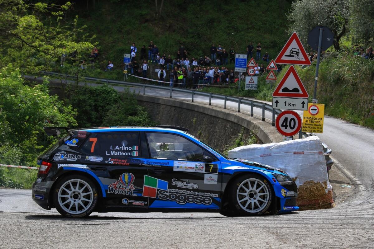 Luca Artino al Rally di Reggello - 