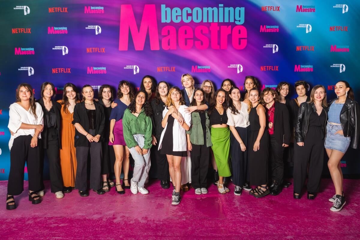 Becoming maestre, donne nell’industria del cinema prescelte da Netflix - Becoming Maestre 2, Closing Event, 13 June 2022- 23
