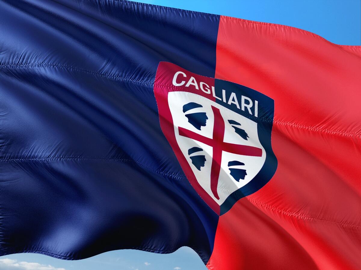 Serie B, finale playoff: dove vedere Bari-Cagliari - Bandiera del Cagliari, crediti: jorono/Pixabay
