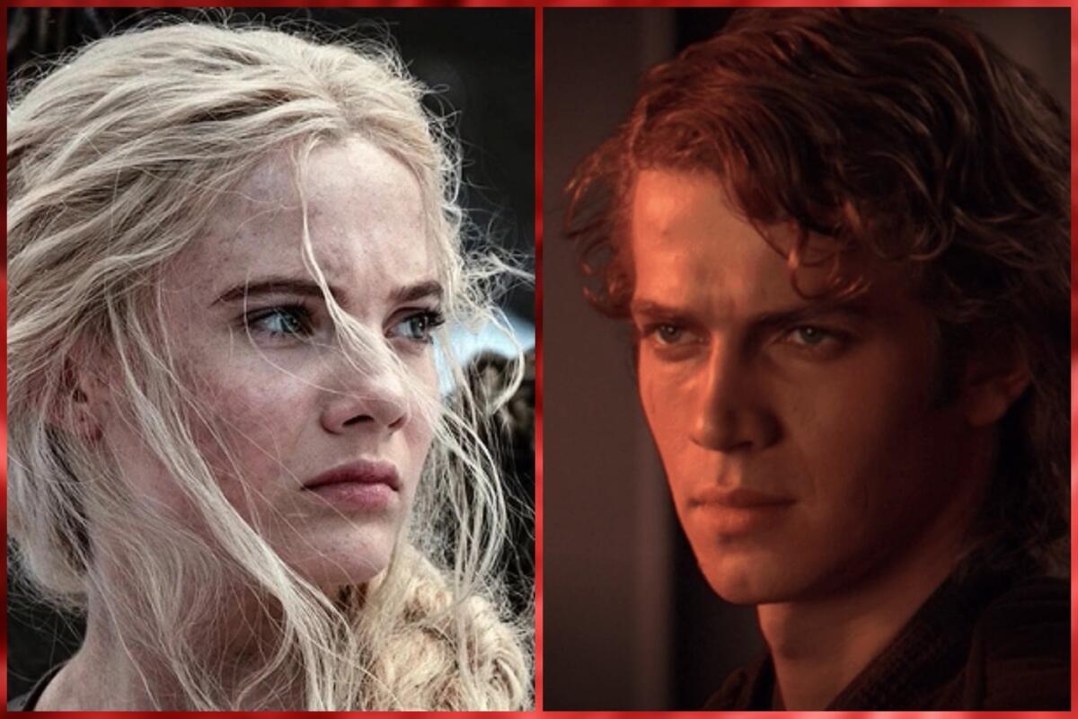 Star Wars e The Witcher: tra magia e predestinazione - Copertina con Ciri e Anakin