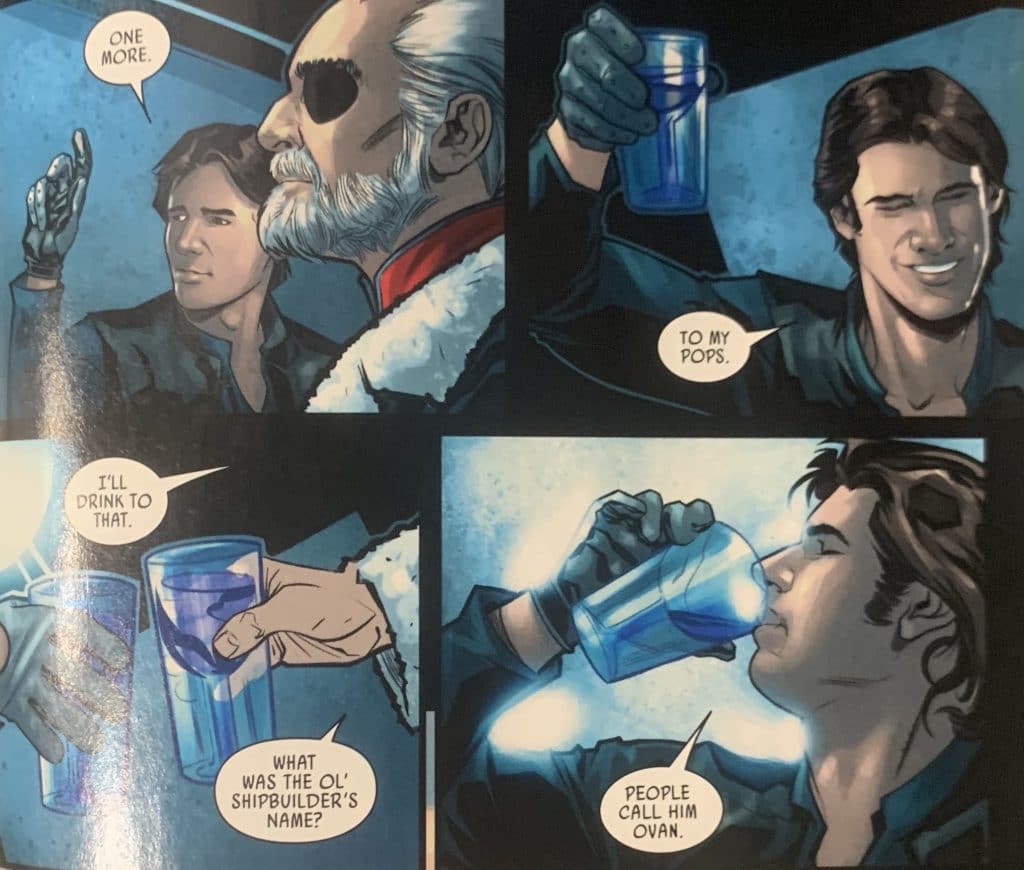 La tavola in cui Han rivela il nome di suo padre