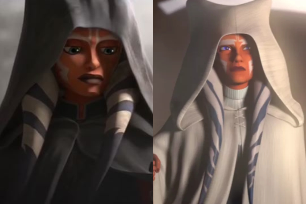 Ahsoka negli episodi comclusivi di The Clone Wars e Rebels