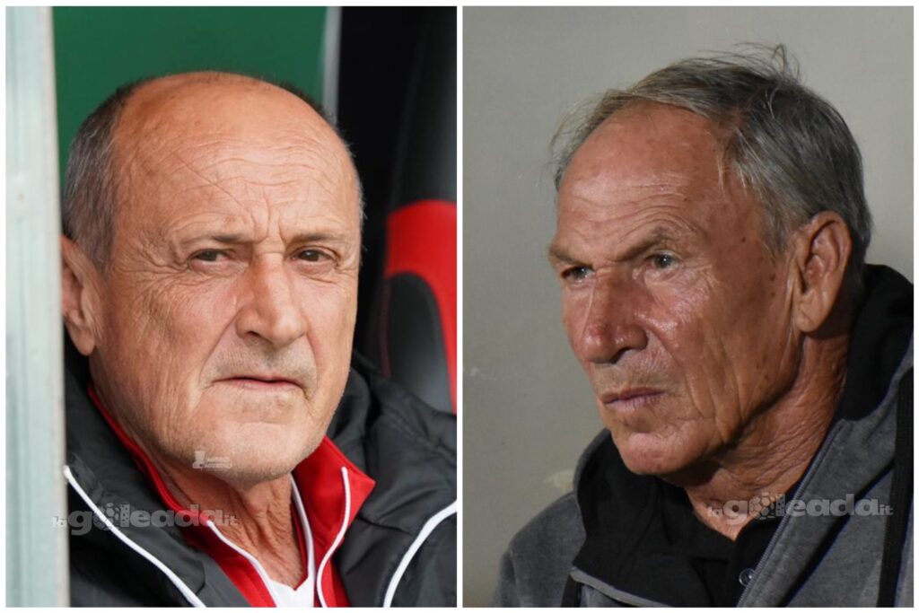 Immagine in evidenza: a sinistra Delio Rossi (foto di Mario Marino), a destra Zdeněk Zeman (foto di Luigia Spinelli) - RIPRODUZIONE VIETATA