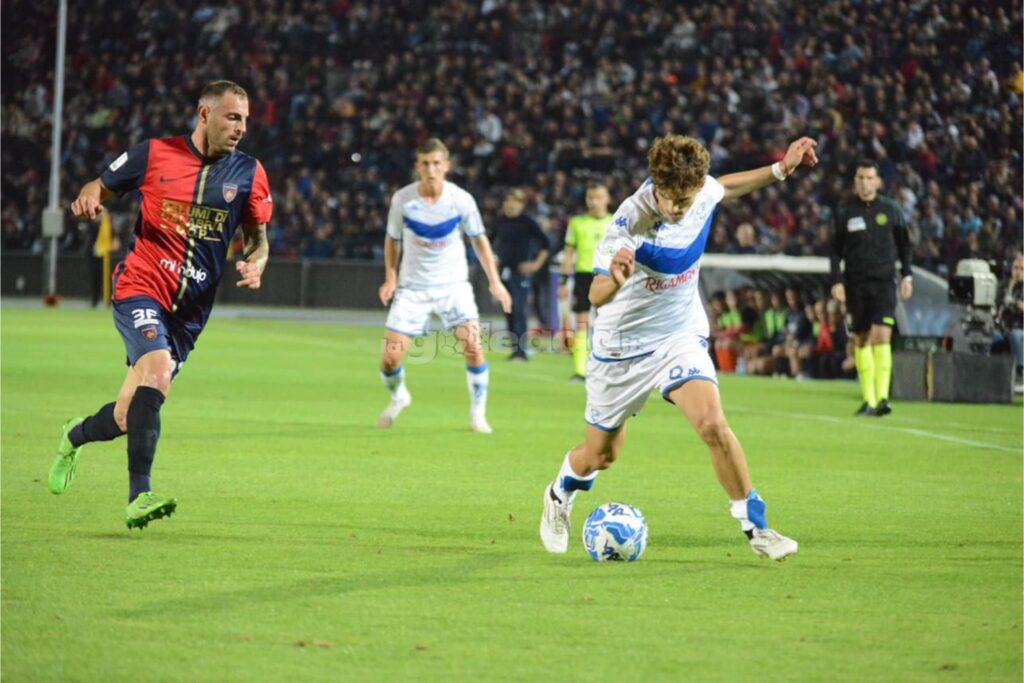 Uno scatto dei play out di Serie B, Cosenza-Brescia 1-0 del 28 Maggio 2023. Foto di Pasquale Golia, riproduzione vietata