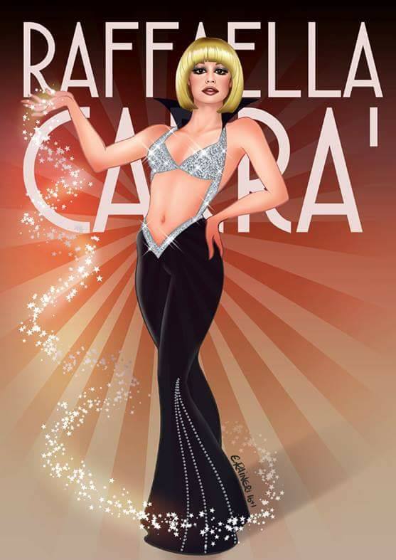 A Bari per Raffaella Carrà da tutto il mondo: la mostra all’icona dell’arte