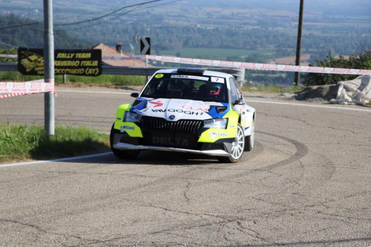 NICOLA SARTOR E LORENZO MATTUCCI VINCONO IL 7° RALLY DI CASTIGLIONE TORINESE - 