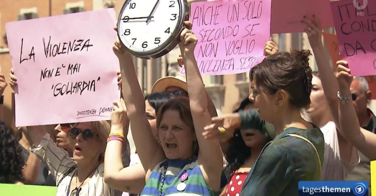 Flash mob a Roma: "Via il sessismo dai tribunali" - 