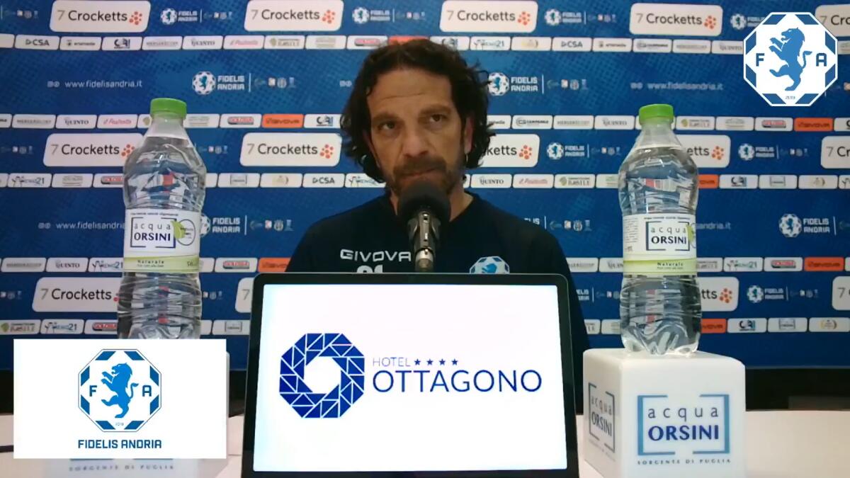 Antenna Sud - "Foggia, Cudini si avvicina" - Immagine in evidenza: Mirko Cudini - crediti foto: pagina ufficiale Facebook Fidelis Andria (frame da video)