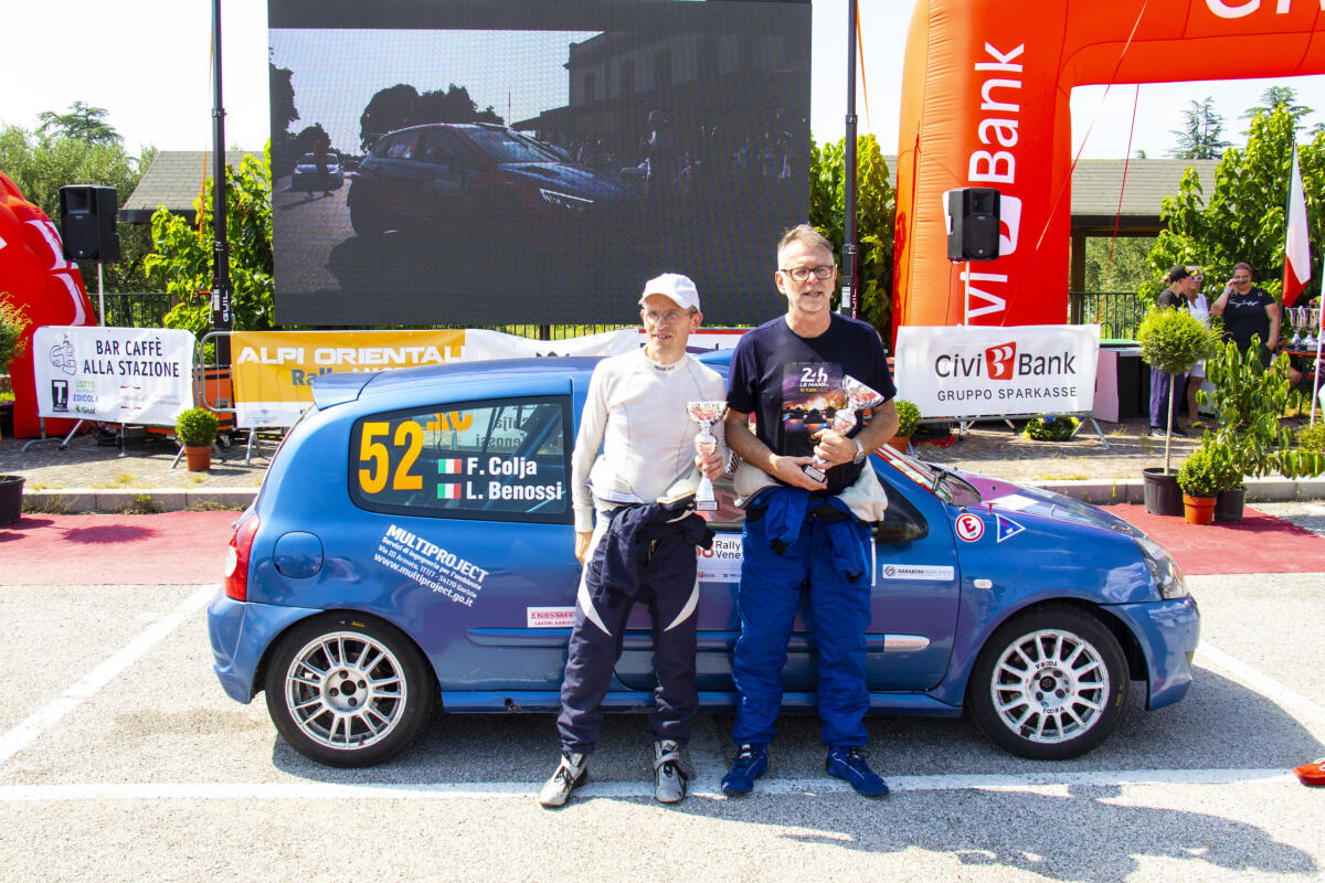Colja-Benossi secondi di Classe N3 al Rally del Friuli Venezia Giulia - 