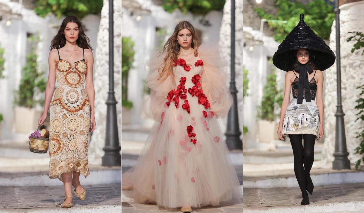 Storia e cultura di Puglia nella fashion week Dolce&Gabbana - 