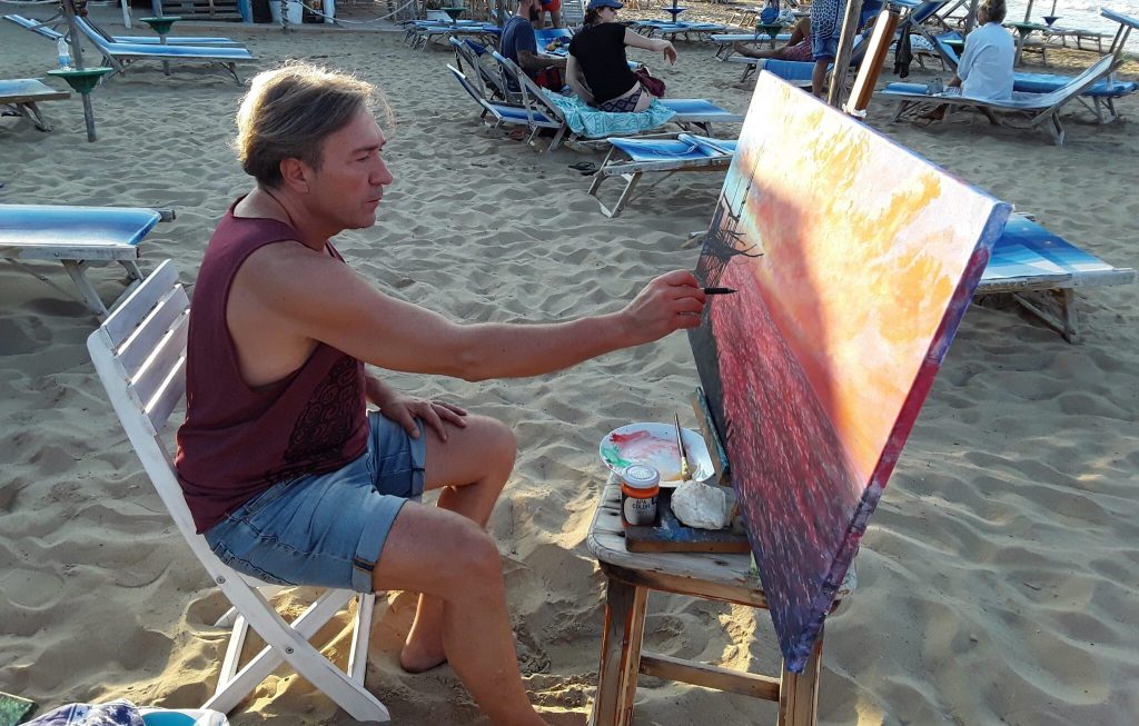 Il foggiano Angelo Tancredi e i suoi 50 anni dedicati alla pittura