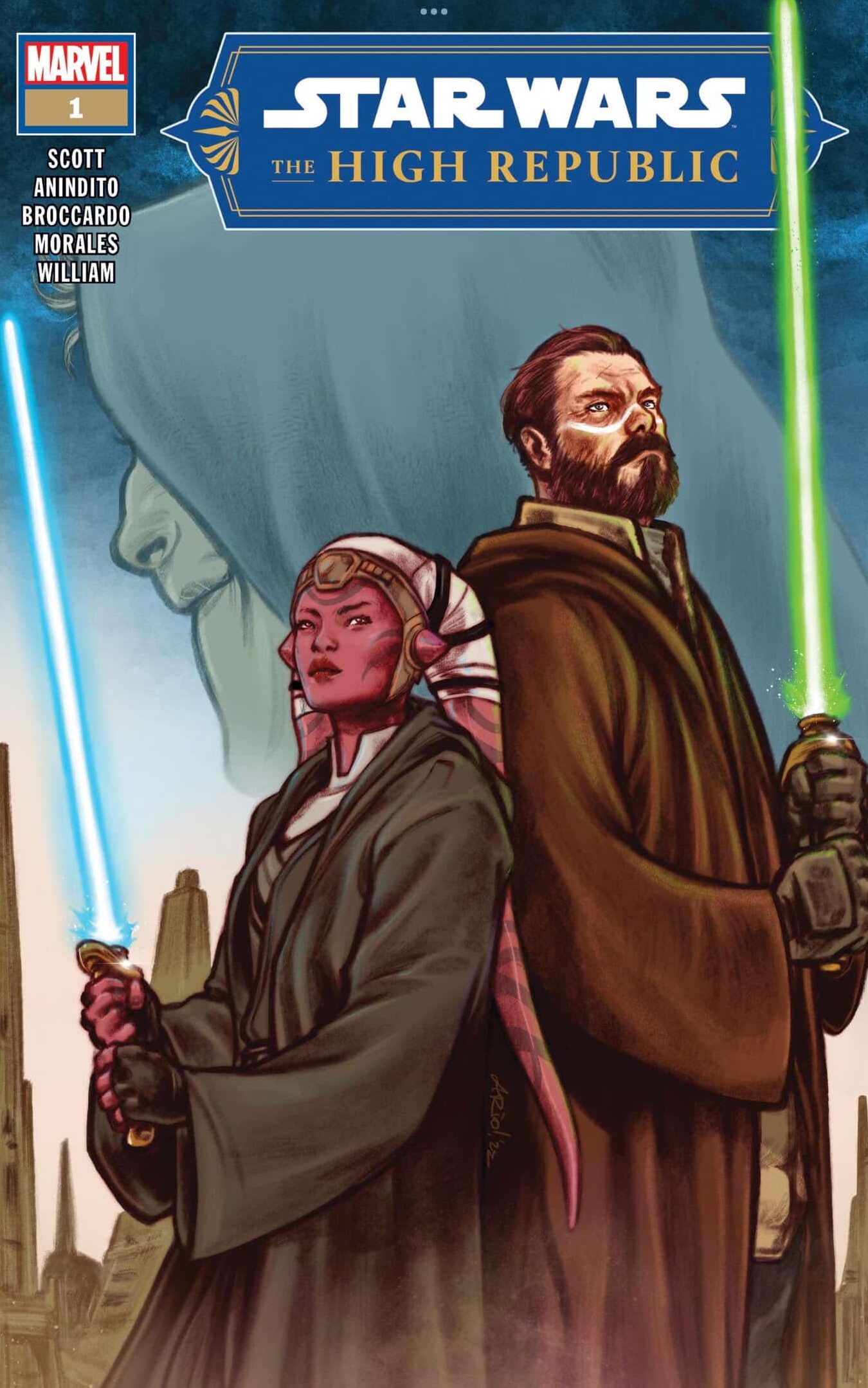 Primo Volume del fumetto "L'Alta Repubblica" della Fase 2