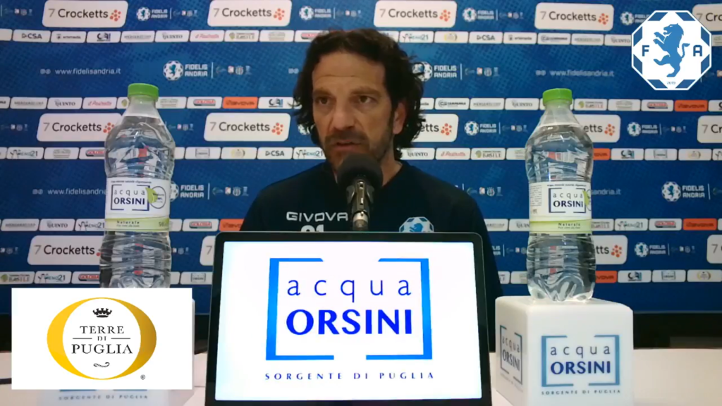 Immagine in evidenza: Mirko Cudini - crediti foto: pagina ufficiale Facebook Fidelis Andria (frame da video)