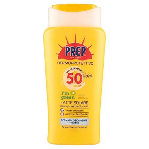 PREP, latte solare dermoprotettivo SPF 50