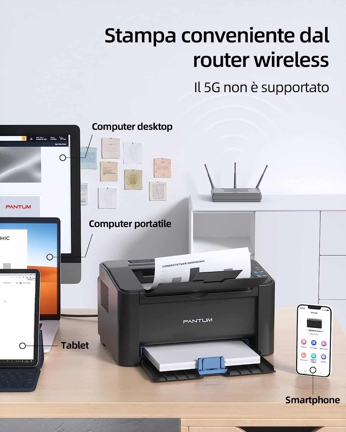 Stampanti wireless