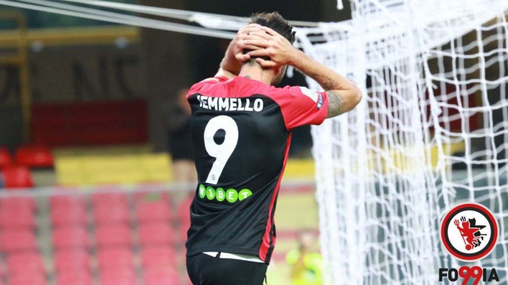 Immagine in evidenza: Pietro Iemmello ai tempi del Foggia - crediti foto: Foggia Calcio 1920